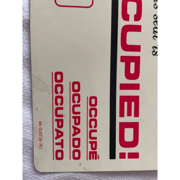 Vintage TWA Place Cards Occupied Airline Memorabilia - Picture 5 of 10